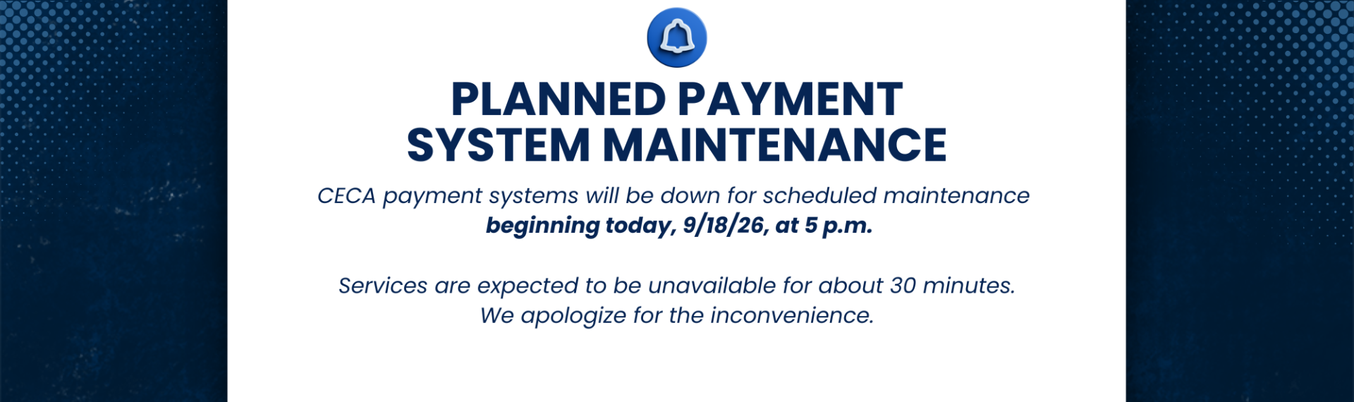 Payment System Updates